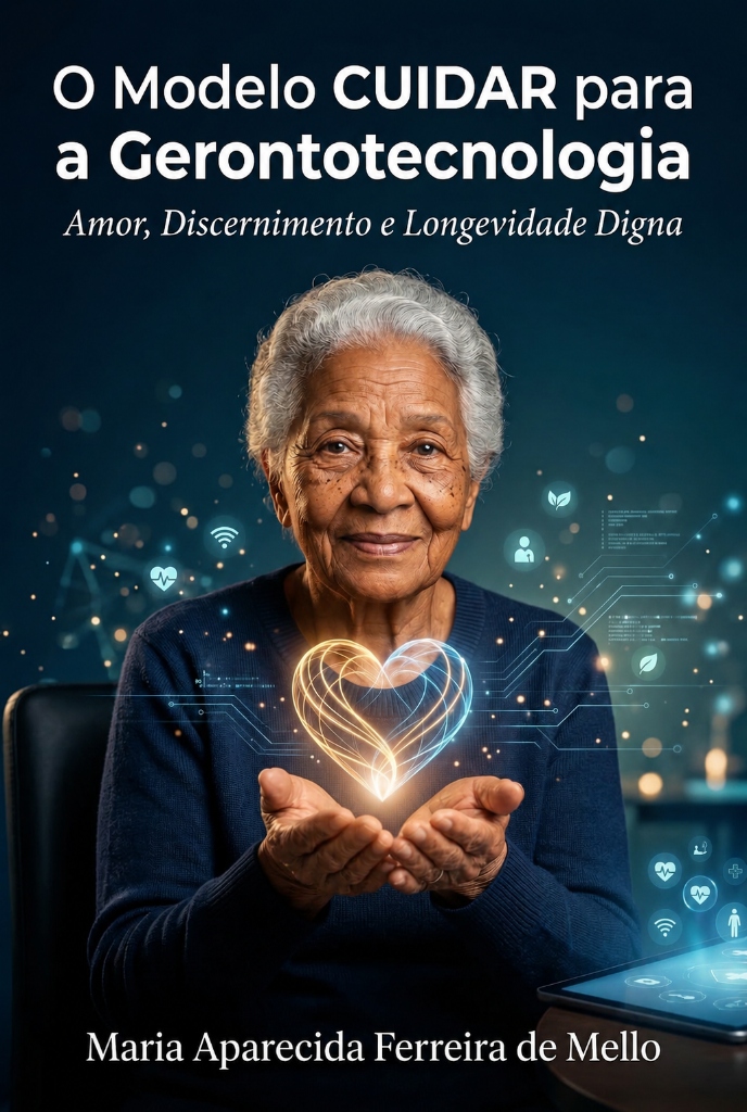 Capa do Livro O Modelo CUIDAR para a Gerontecnologia